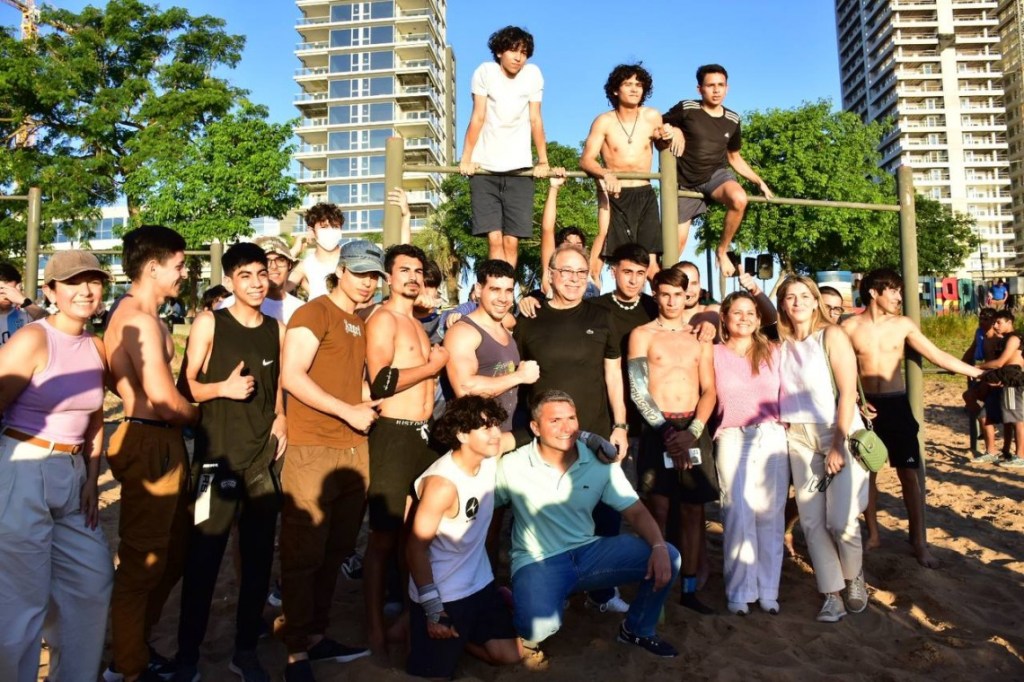 Corrientes Capital inauguró el primer parque de calistenia en la&nbsp;región