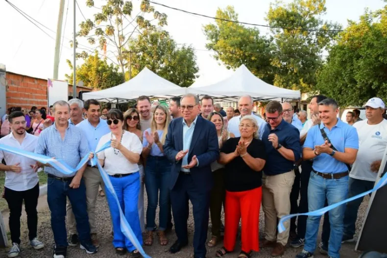 Corrientes capital: Eduardo Tassano participó de la inauguración de nuevas obras de infraestructura en el Barrio San&nbsp;Marcelo
