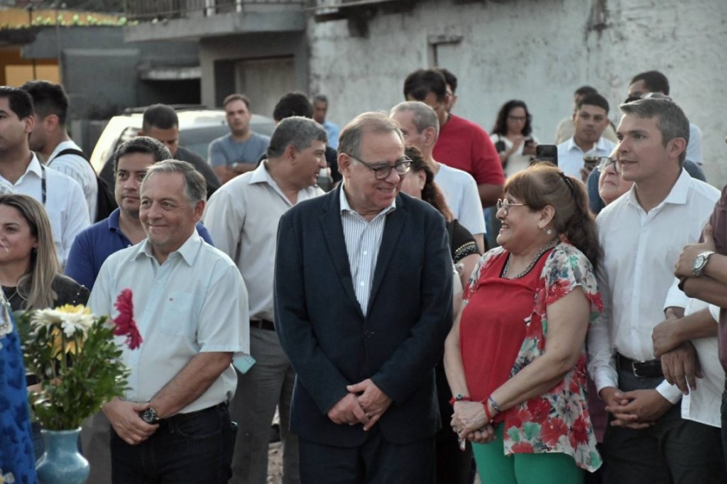 Tassano inauguró el Espacio Recuperado N° 172 en Villa Raquel y obras de cordón cuneta en el Barrio 9 de&nbsp;Julio