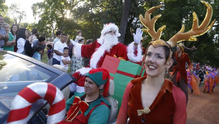 Comienza la temporada navideña con ferias, espectáculos y shows de luces en varios&nbsp;barrios