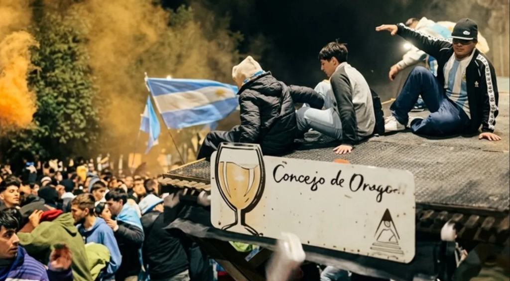 Derrumbe en un bar de Entre Ríos en medio de los festejos por la&nbsp;Selección