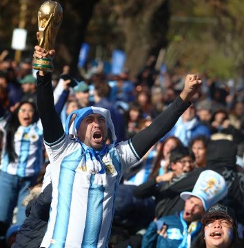 Euforia y alegría en la Ciudad por el triunfo de la&nbsp;Selección
